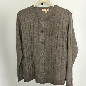 Womens‎ Cardigan Size Large Button Front